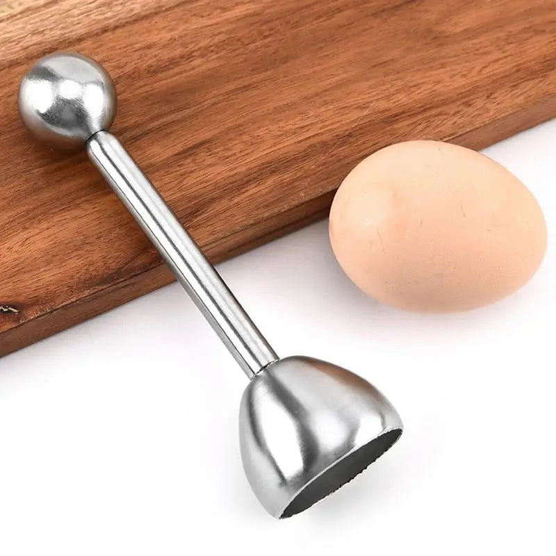 Stainless Steel Egg Shell Opener Egg Opener Egg Shell Cutter Boiled Egg Kitchen Tool Knocker Egg Accessories Kitchen Gadgets
