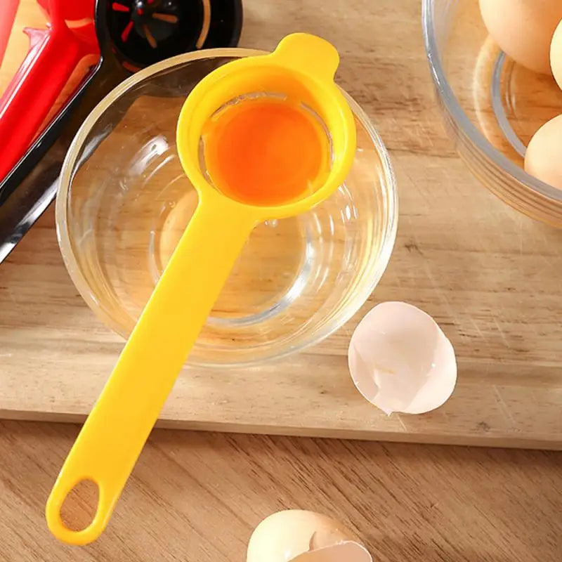 1/2PCS Actual Egg Separator Durable And Easy To Clean Egg Yolk Separator Handy Cookware Baking Accessories Innovative Bake